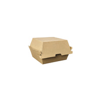 Burger Clam Regular (105 x 102 x 80mm) Kraft Flute