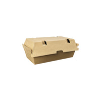 Snack Clam Regular (176 x 91 x 85mm) Kraft Flute