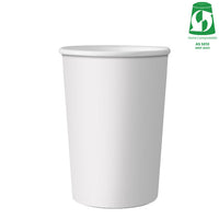 16oz (500ml) Single Wall White Cup - Aqueous Coated - 89/90 Series