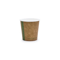 4oz (120ml) Kraft Single Wall Coffee Cup - 62 Series