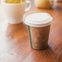 CPLA / Bioplastic Coffee Cup Lid - Opaque - 89/90 Series