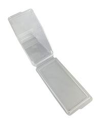 Large Eco Sandwich Clamshell - 80mm - PLA Clear