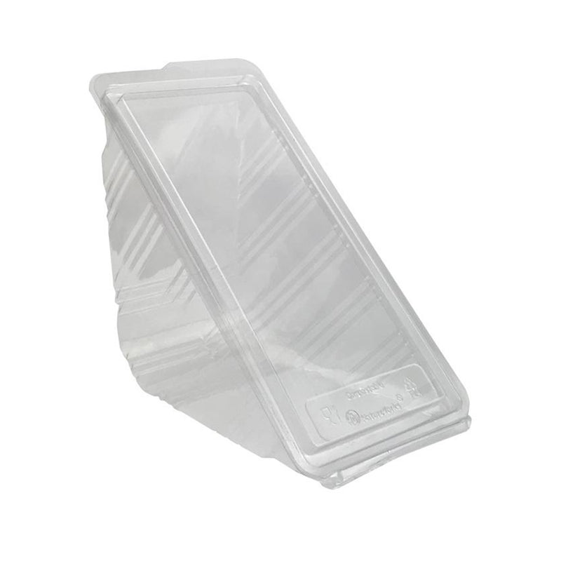 Large Eco Sandwich Clamshell - 80mm - PLA Clear