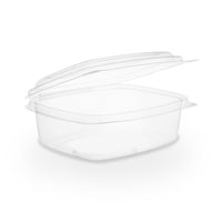 12oz (360ml) Rectangular Hinged Container / Clamshell - Clear