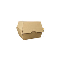 Burger Clam Large/High (113 x 111 x 100mm) Kraft Flute