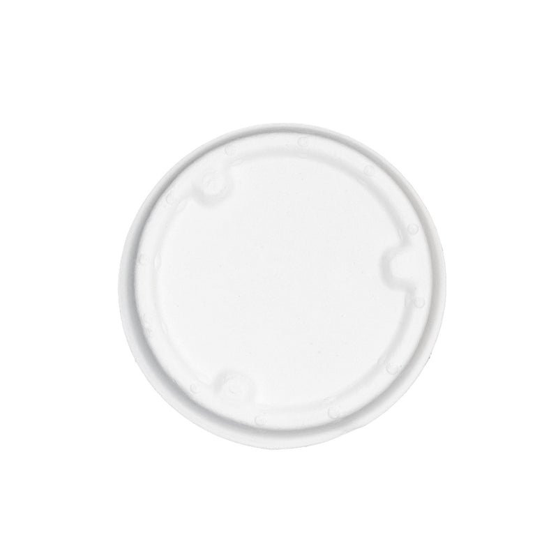 2oz (60ml) Sauce Pot Lid - Plant Fibre - White - Image #1