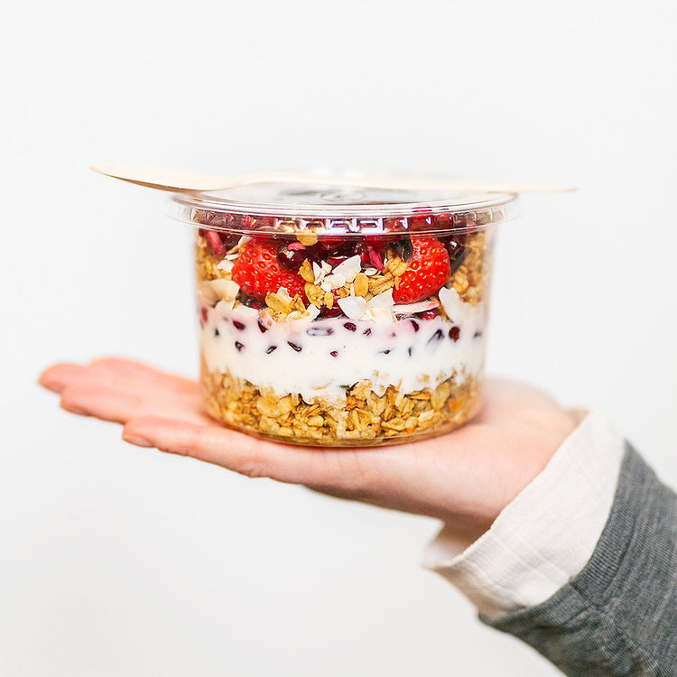 16oz (500ml) PLA Deli Bowl - Clear - 120 Series - Image #2