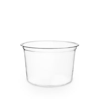 16oz (500ml) PLA Deli Bowl - Clear - 120 Series - Image #1