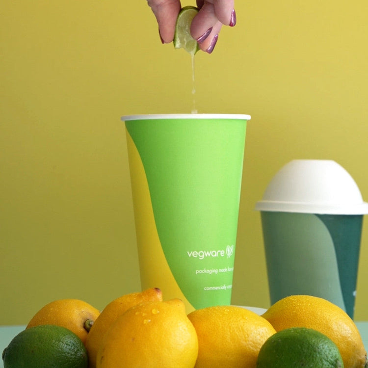 12oz (360ml) Coloured Cold Paper Cup - 89/90 Series - Image #2
