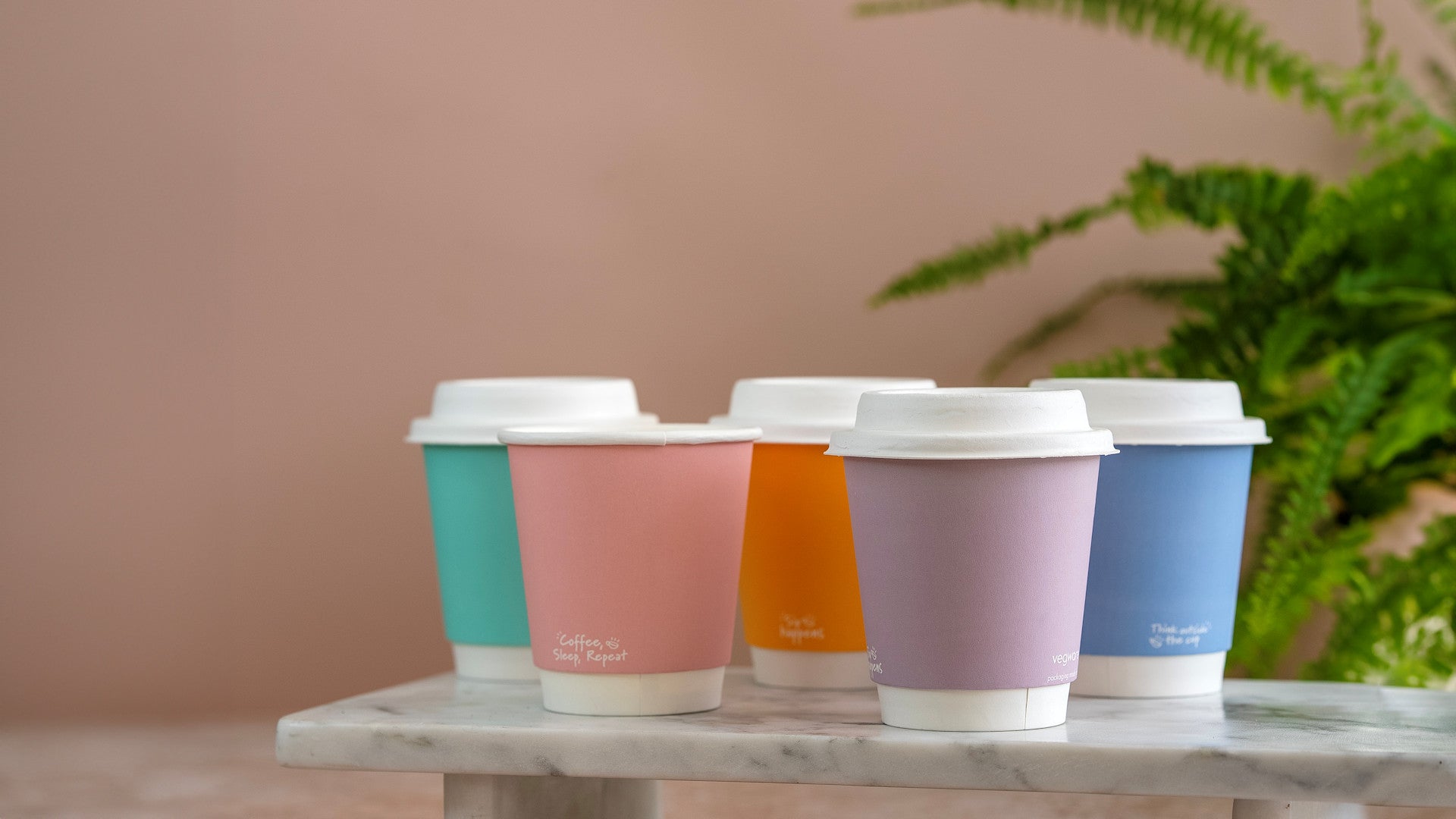 8oz (250ml) Feel Good Double Wall Coffee Cup - 79 series