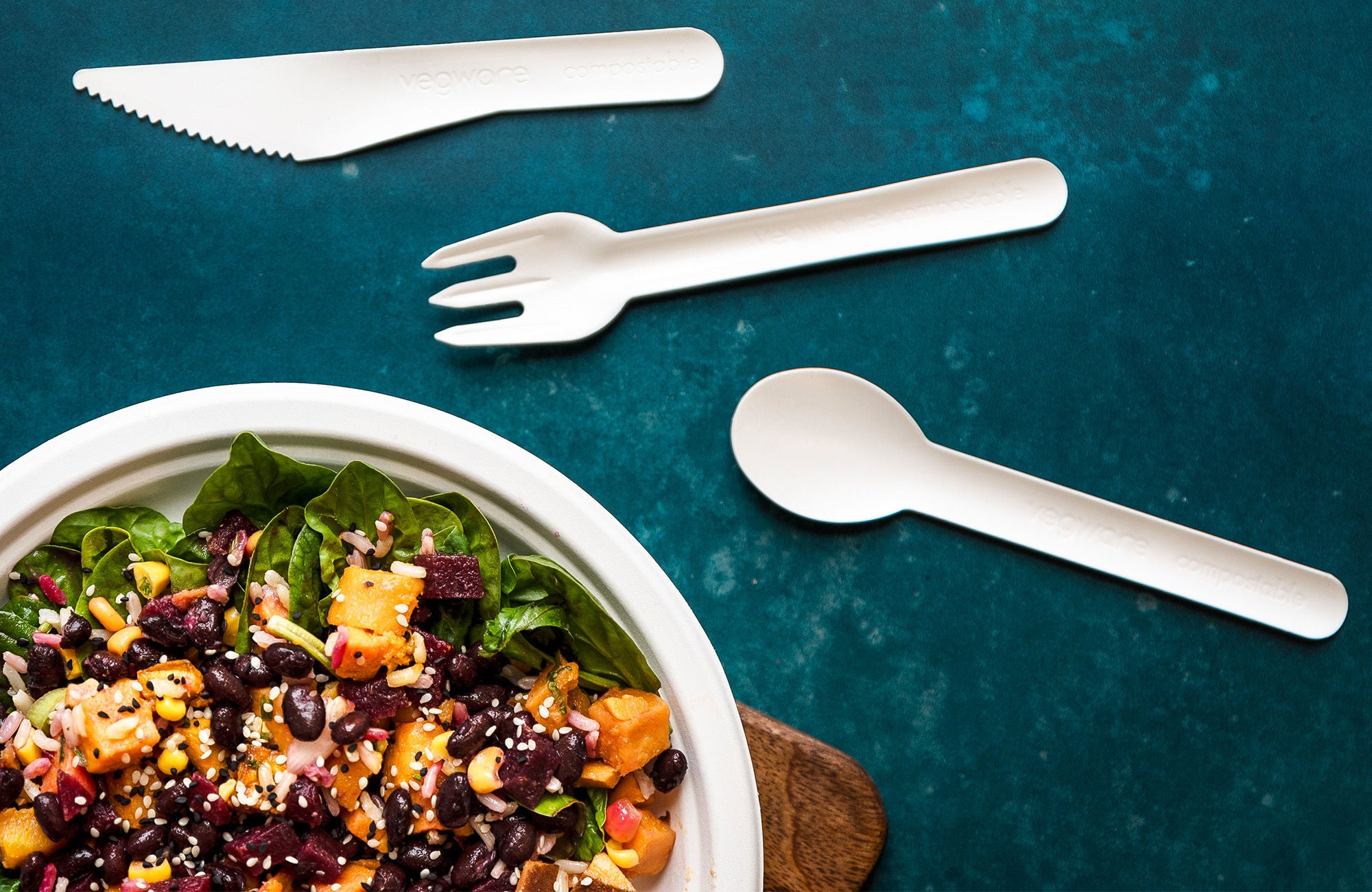16cm Paper Cutlery Set – Knife, Fork, Spoon & Napkin - Ready-to-Serve