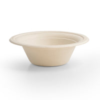 12oz (360ml) Tall Bagasse Bowl - Natural