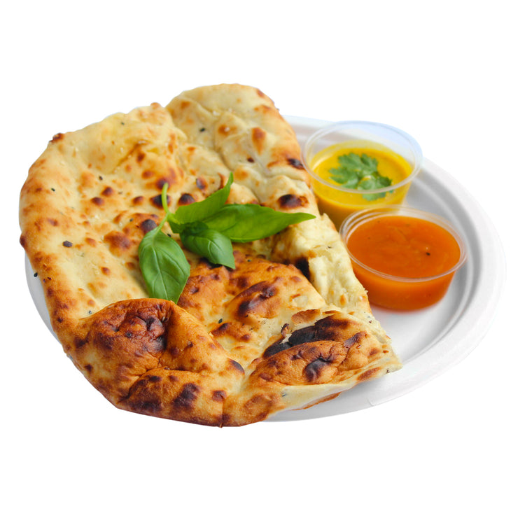 10" (25cm) Round Plant Fibre Plate - PFAS Free - White