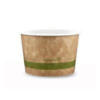 16oz (500ml) Paper Bowl - PLA Lined - Kraft - 115 Series - Image #1
