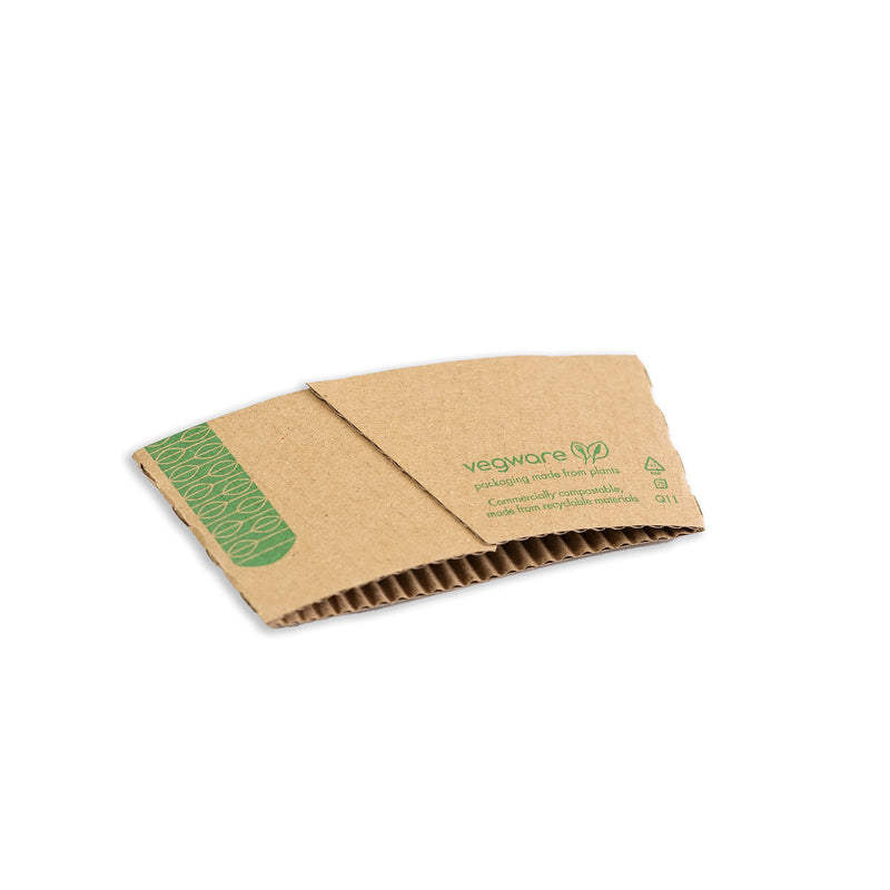 Small Coffee Cup Sleeve - Kraft - 79/80 Series - Image #1