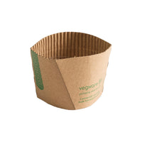 Large Coffee Cup Sleeve - Kraft - 89/90 Series - Image #2