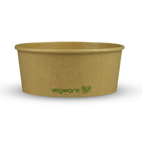 24oz/750ml Round Paper Takeaway Container - Aqueous Lined - Kraft - 150 Series