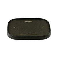 Rectangular Paper Lid with Vents - Aqueous Lined - Black