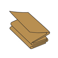 Single Pullup Dispenser Napkin | 1 Ply | 21x33cm | Embossed | Natural