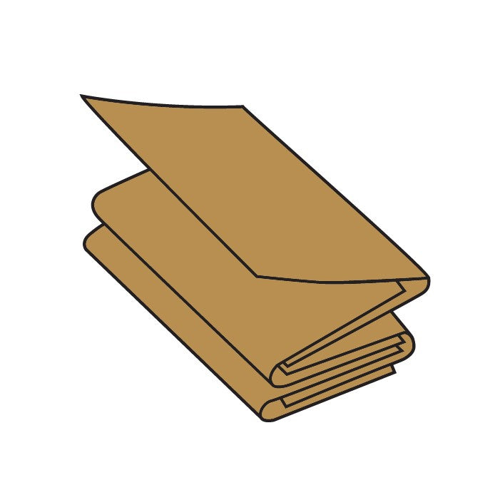 Single Pullup Dispenser Napkin | 1 Ply | 21x33cm | Embossed | Natural