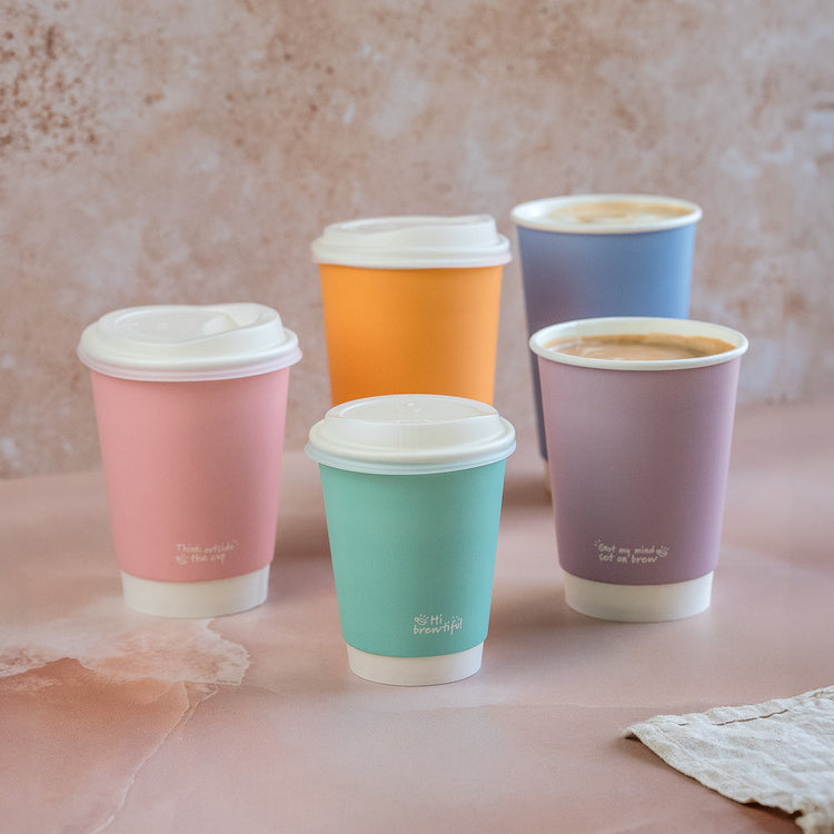 12oz (360ml) Feel Good Double Wall Coffee Cup - 89/90 Series - Image #2