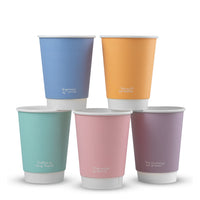 12oz (360ml) Feel Good Double Wall Coffee Cup - 89/90 Series - Image #1