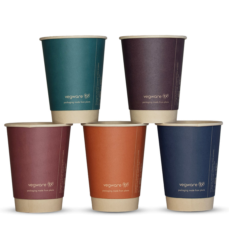 12oz (360ml) Feel Snug Double Wall Coffee Cup - 89 Series - Image #1