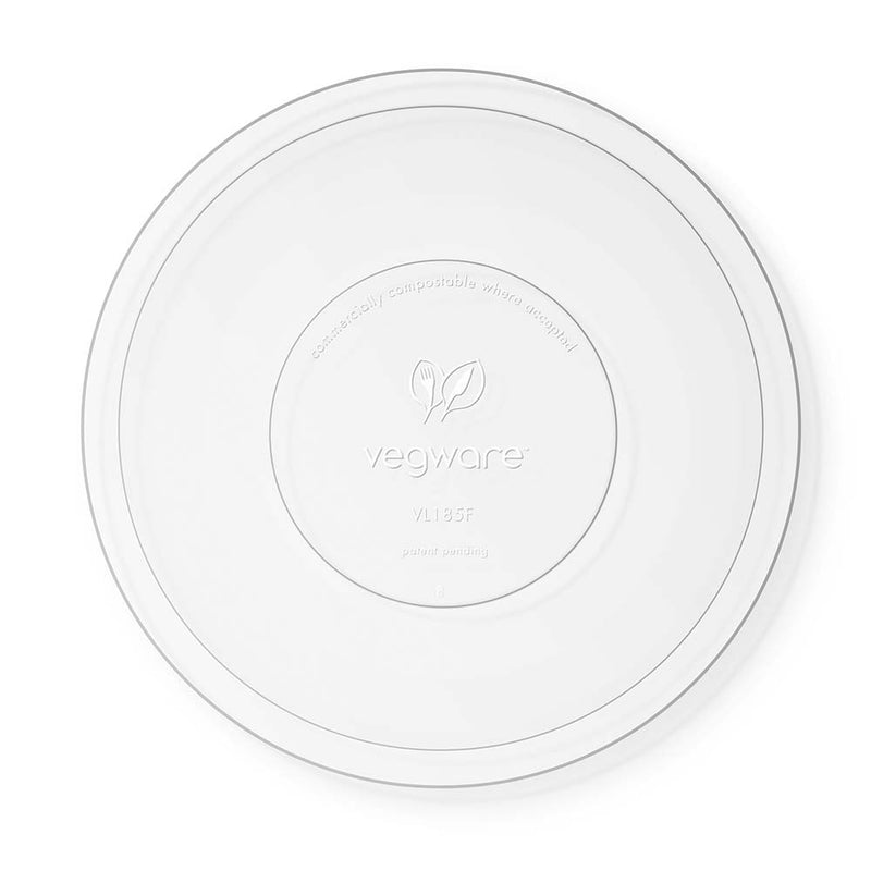 Flat Lid - Clear PLA - 185 Series - Image #1