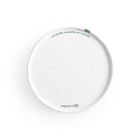 Paper Lid With Vents - White - 115 Series - Image #1