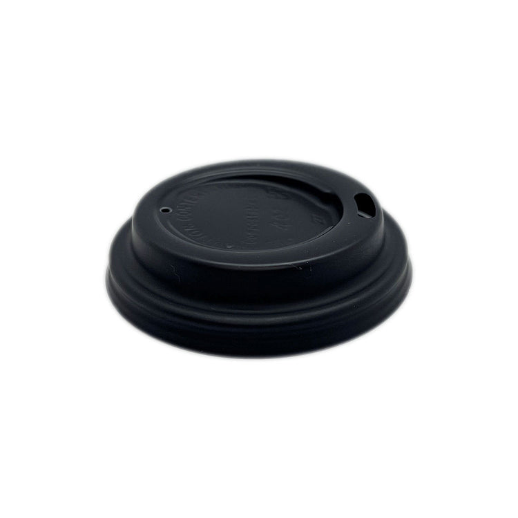 Hot Lid - Flat Traveller - Bioplastic - Black - 62 Series - Image #2