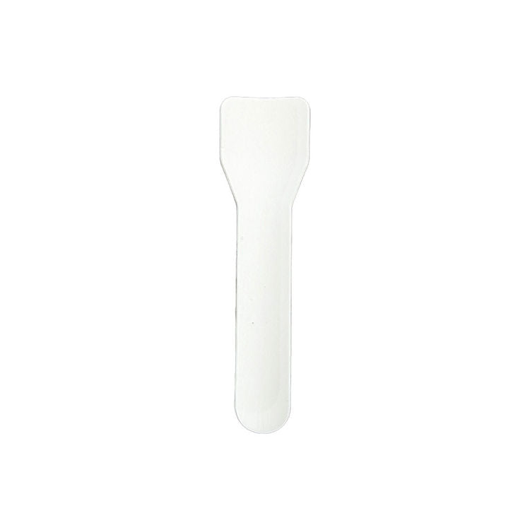 9cm Paper Ice Cream Spoon - Smooth Feel - Image #1