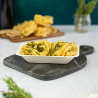 7" x 5" Tray - Plant Fibre - PFAS Free - White