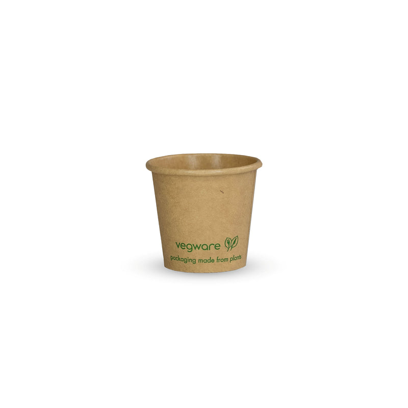 1oz (30ml) Paper Sauce Pot - Kraft - Image #1
