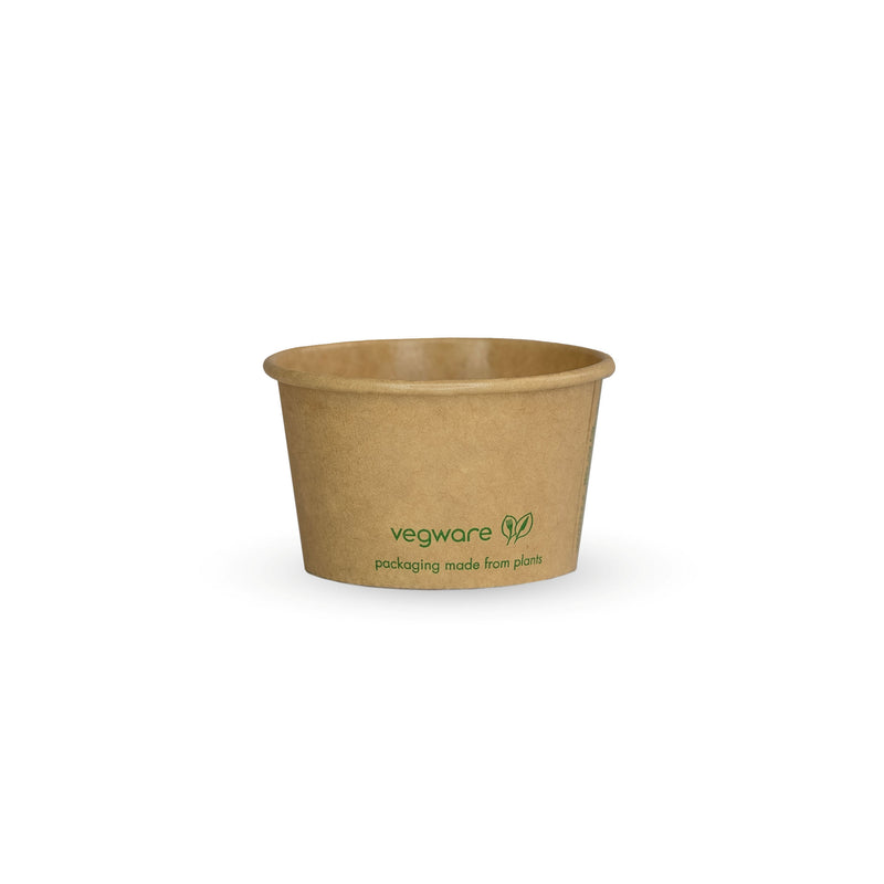 2.5oz (75ml) Paper Sauce Pot - Kraft - Image #1