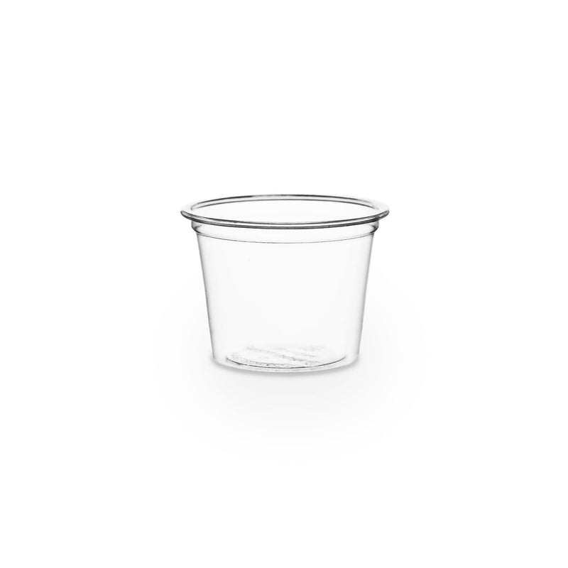 1oz (30ml) PLA Sauce Pot - Clear - Image #1