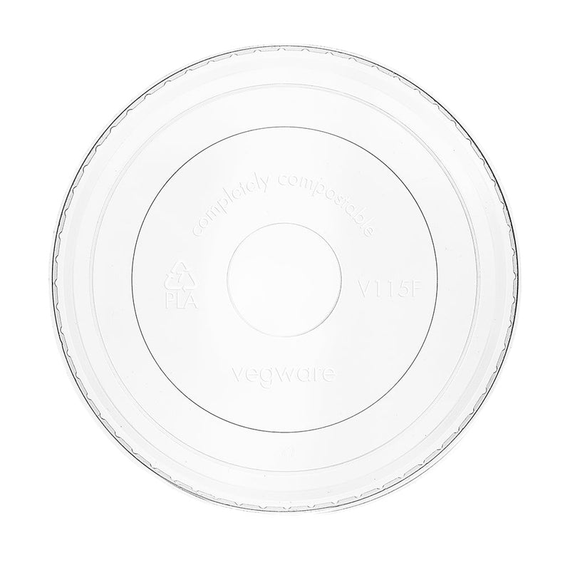Flat PLA Cold Lid - Clear - 115 Series - Image #1