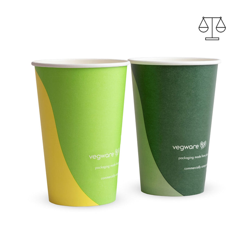 425ml Coloured Cold Paper Cup - 89/90 Series - W&M Approved - Image #1
