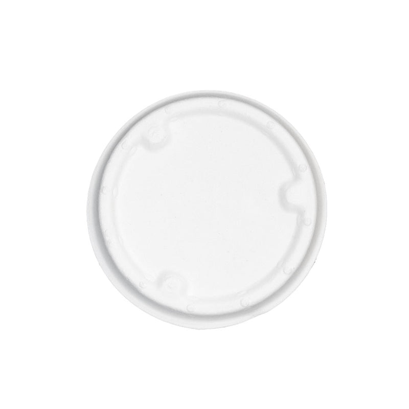 2oz (60ml) Sauce Pot Lid - Plant Fibre - White - Image #1