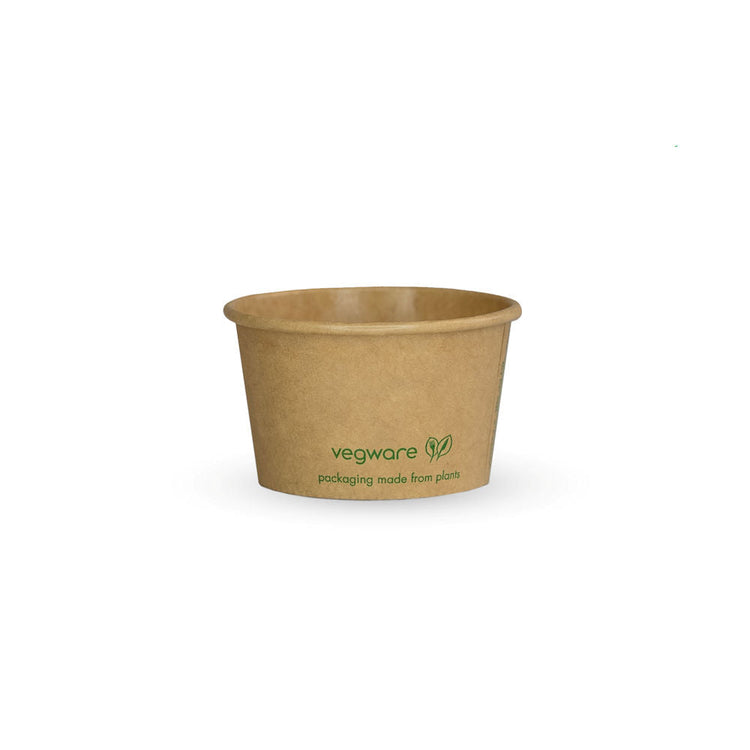 2.5oz (75ml) Paper Sauce Pot - Kraft - Image #1