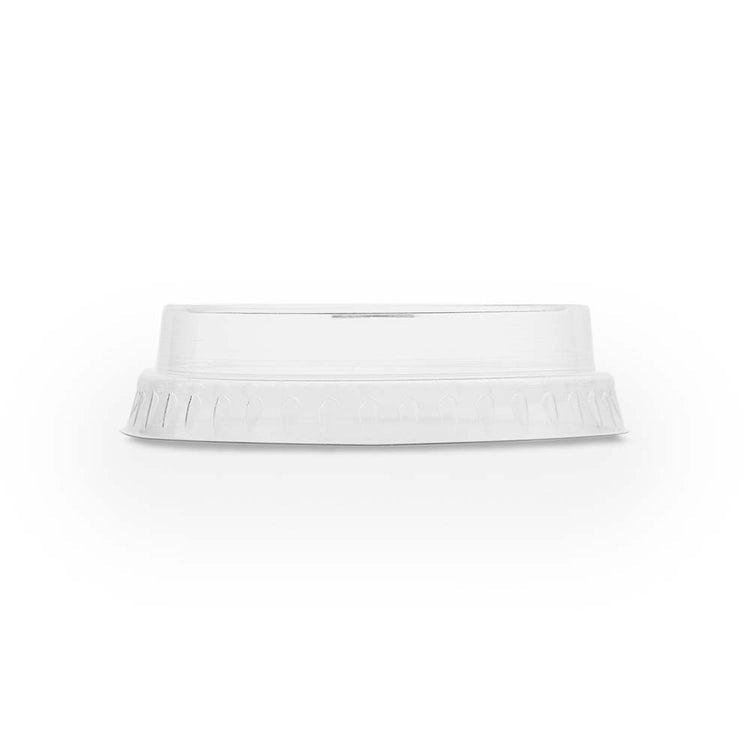 Flat PLA Lid - Straw Slot - 76 Series - Image #1