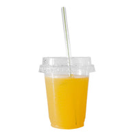 Flat PLA Lid - Straw Slot - 76 Series - Image #2