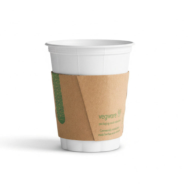 Large Coffee Cup Sleeve - Kraft - 89/90 Series - Image #2