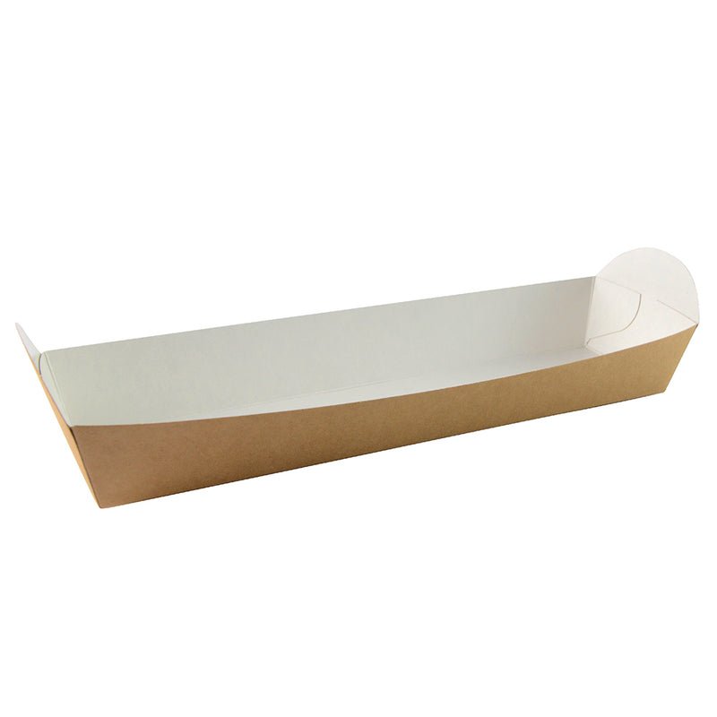 Hot Dog Boat - White Kraft Card