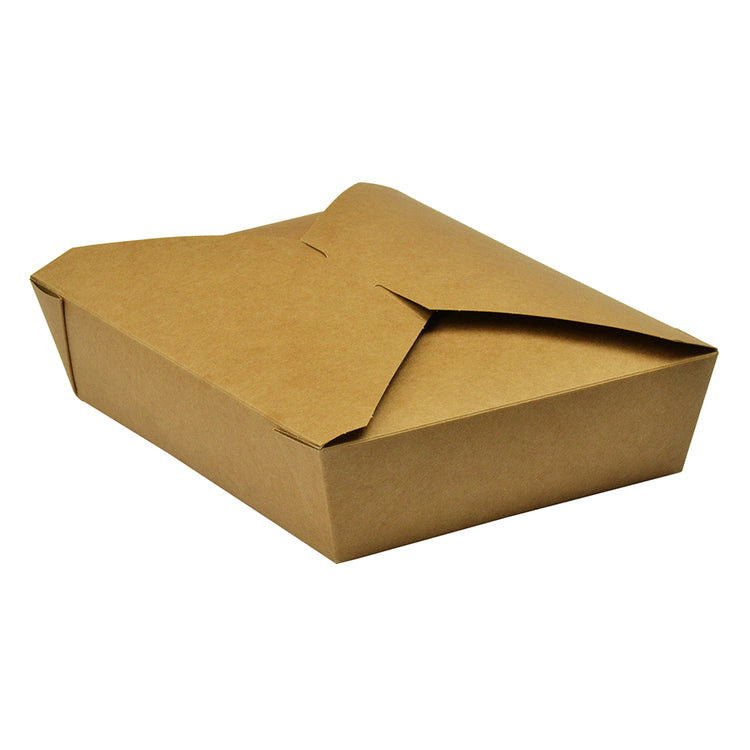 No.2 food carton 1500ml (19.5 x 14 x 5cm) - kraft