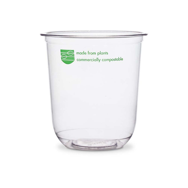 16oz (500ml) Premium PLA Bella Cup - Clear - 96 Series