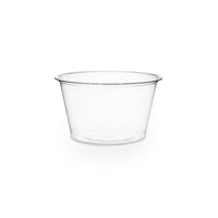 3oz (90ml) PLA Sauce Pot - Clear (fits into 76 series cups)