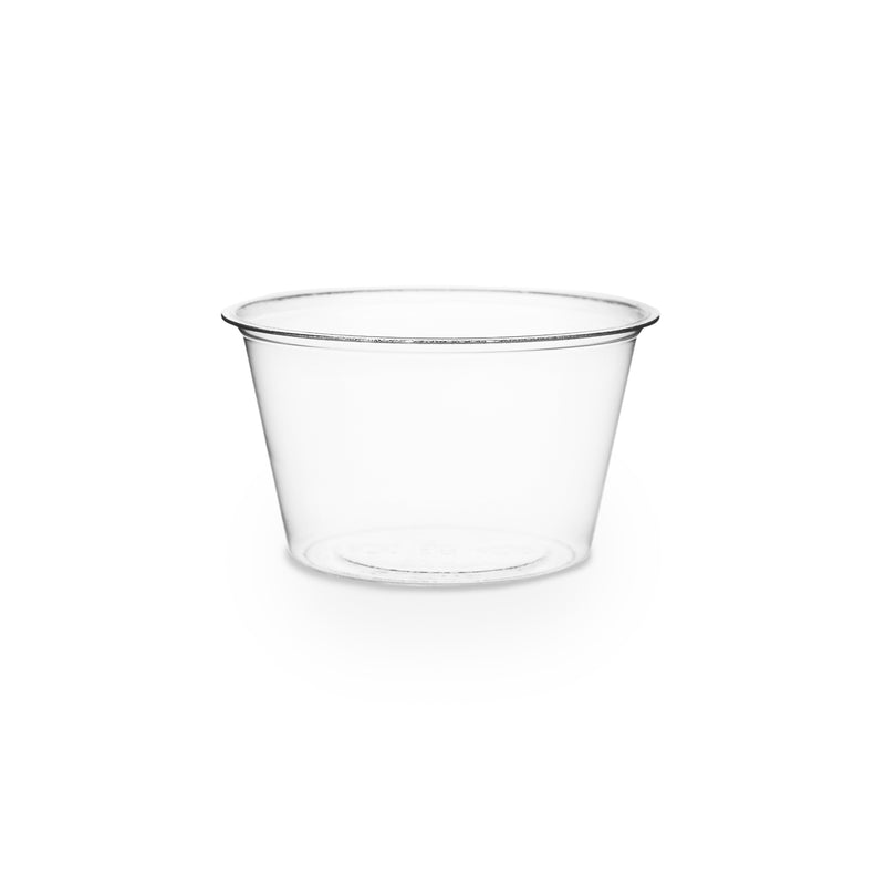 3oz (90ml) PLA Sauce Pot - Clear (fits into 76 series cups)