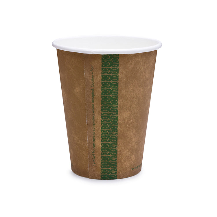 12oz (360ml) Kraft Single Wall Coffee Cup - 89 Series