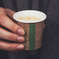 4oz (120ml) Kraft Single Wall Coffee Cup - 62 Series