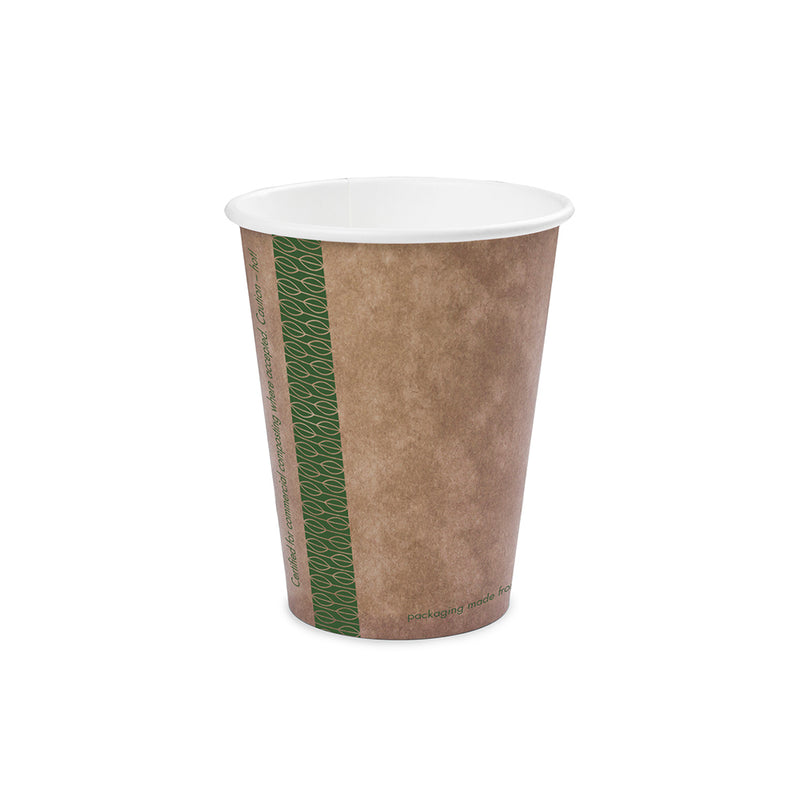 8oz (250ml) Kraft Single Wall Coffee Cup - 79 Series